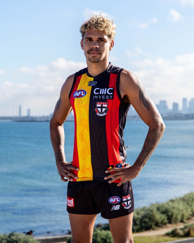 St Kilda Saints 2024 Indigenous Guernsey