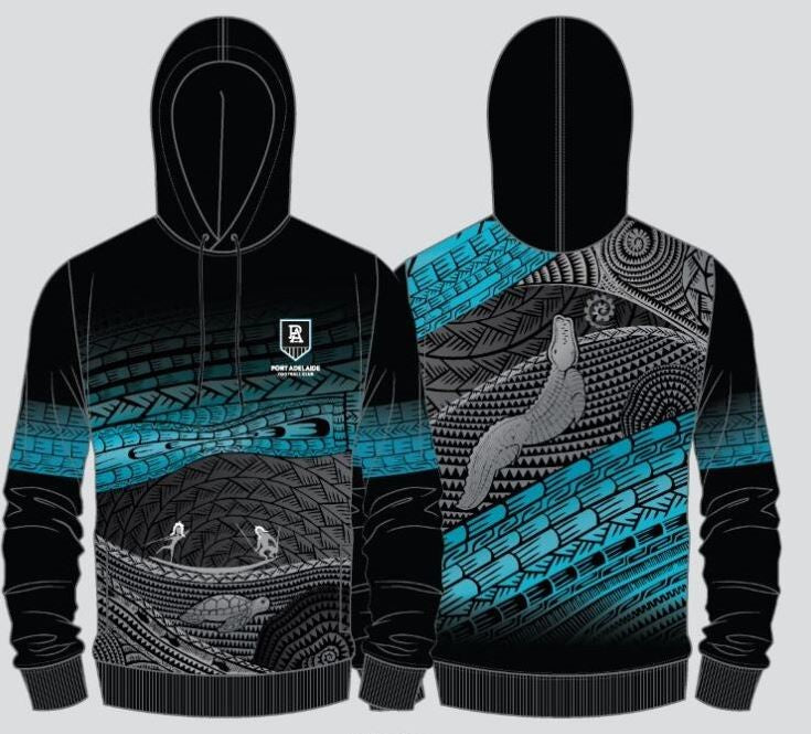Port Adelaide Power Indigenous Lightweight Hoodie