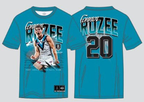 Port  Adelaide Power "Connor Rozee" Player Tee