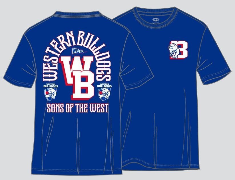 Western Bulldogs Letter Graphic Tee