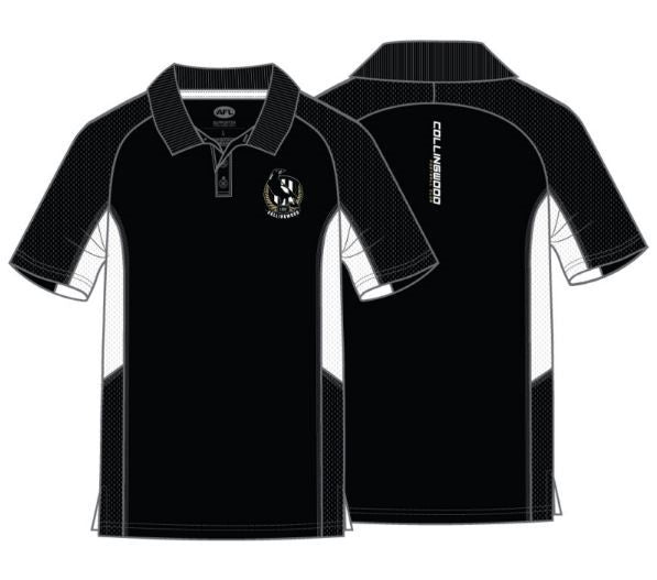 Collingwood Magpies Active Polo