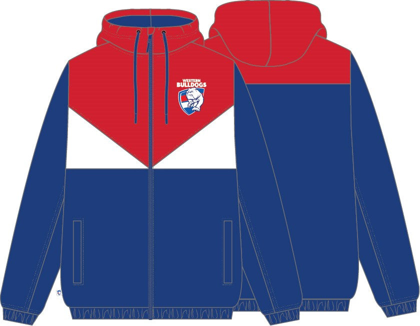 Western Bulldogs Paneled Windbreaker