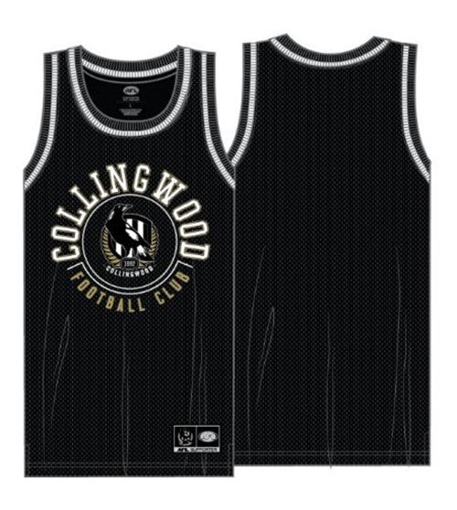 Collingwood Magpies Mesh Basketball Singlet