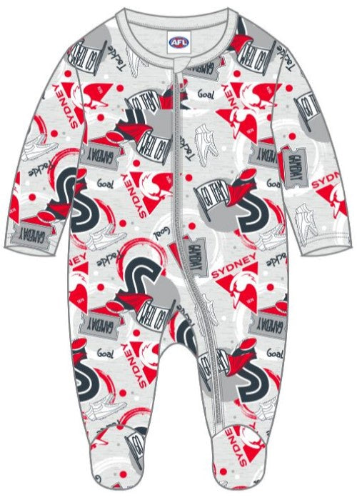 Sydney Swans Baby Go Romper