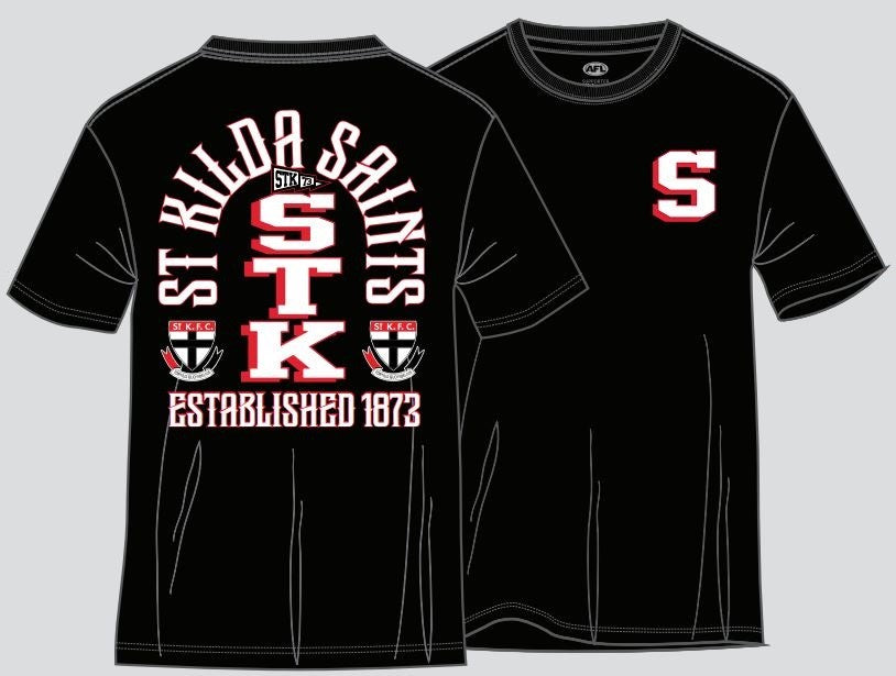 St Kilda Saints Letter Graphic Tee
