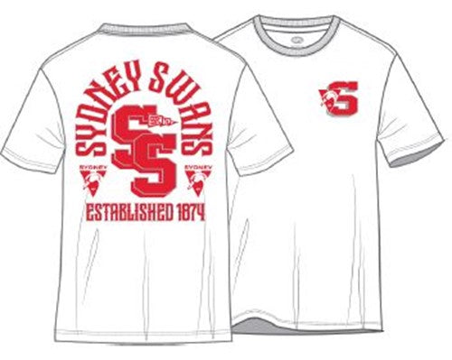 Sydney Swans Letter Graphic Tee