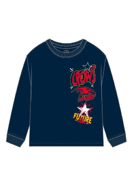 Adelaide Crows Kids Multi Logo Tee