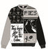 Collingwood Magpies Winter Wonderland Crew Jumper