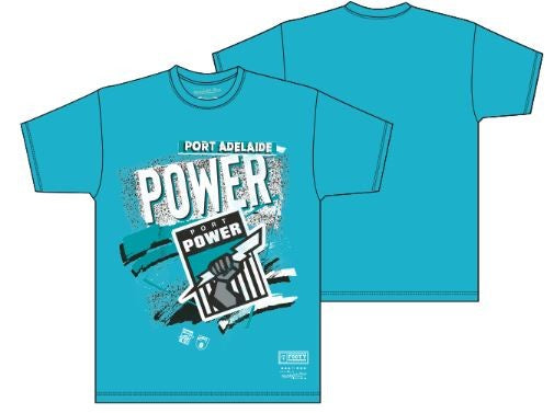 Port Adelaide Power Mitchell & Ness Youth Abstract Tee
