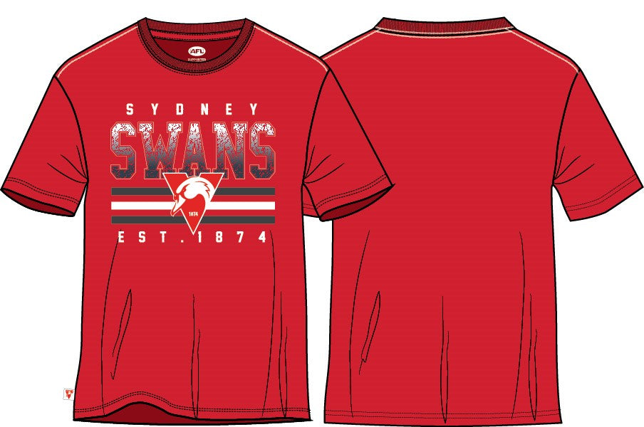 Sydney Swans Youth Sketch Tee
