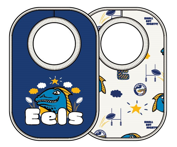 Parramatta Eels Set Of 2 Bibs
