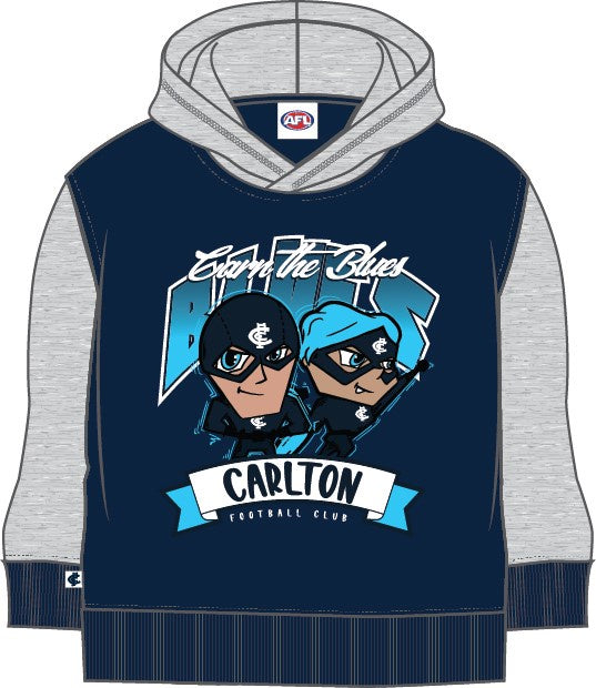 Carlton Blues Kids Supporter Hood