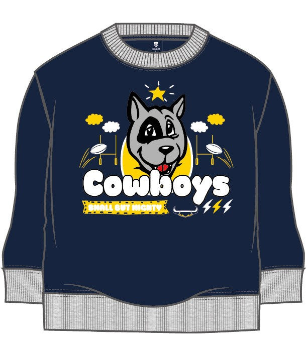 North Queensland Cowboys Baby Crew Jumper
