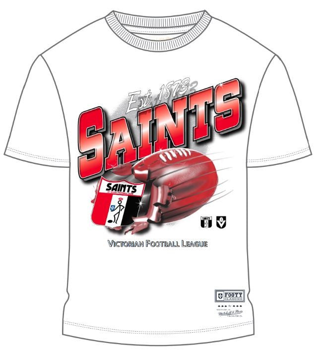 St Kilda Saints Exploding Ball Tee