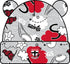 St Kilda Saints Baby Cloud Beanie