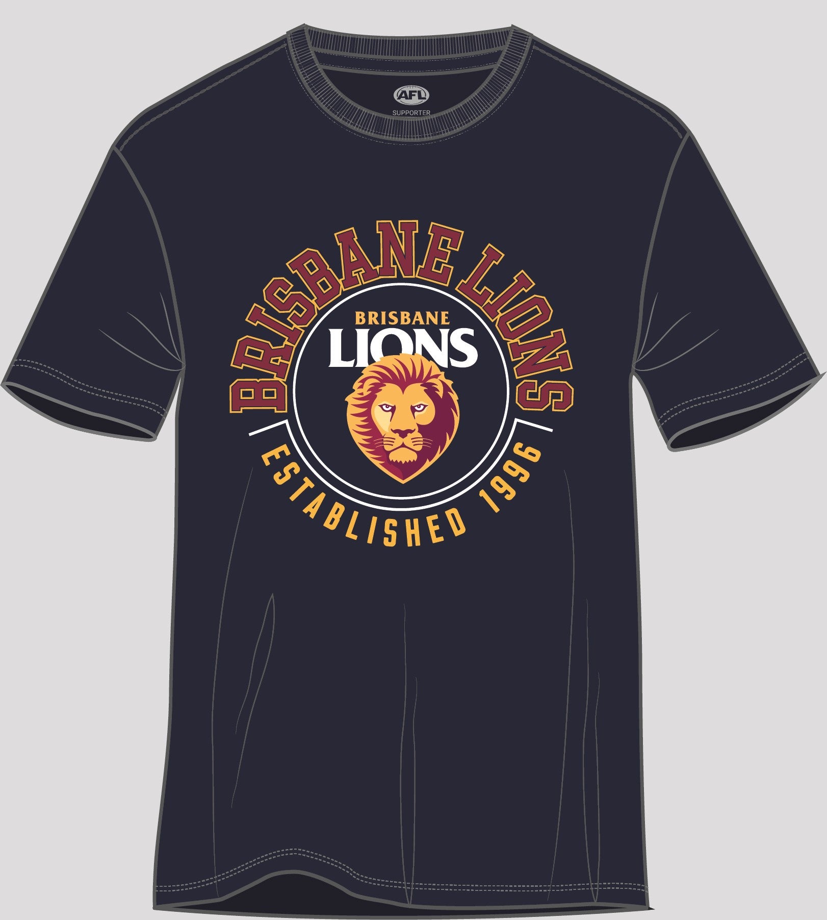 Brisbane Lions Supporter Tee