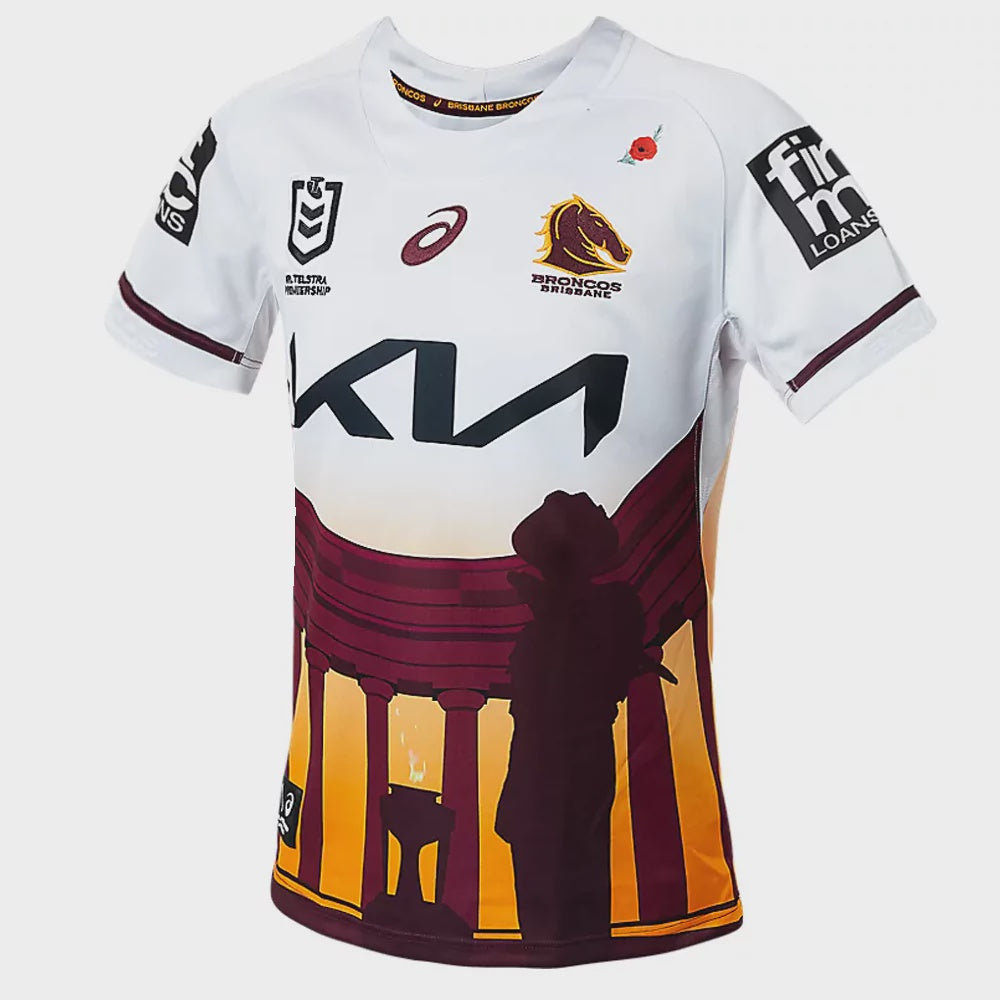 Brisbane Broncos 2024 Anzac Day Jersey