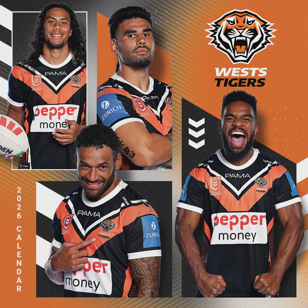 West Tigers 2026 Calendar