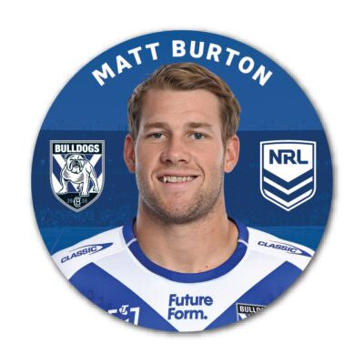 Canterbury Bulldogs- Matt Burton 2024 Player Badge