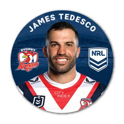 Sydney Roosters- James Tedesco 2024 Player Badge
