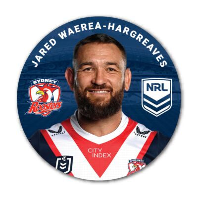 Sydney Roosters- Jared Waerea-Hargreaves 2024 Player Badge