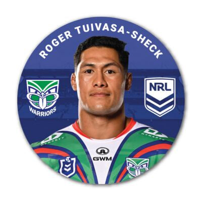 New Zealand Warriors- Roger Tuivasa-Sheck 2024 Player Badge