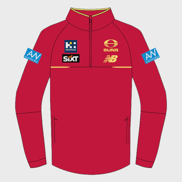 Gold Coast Suns 2025 Midlayer 1/4 Zip Top