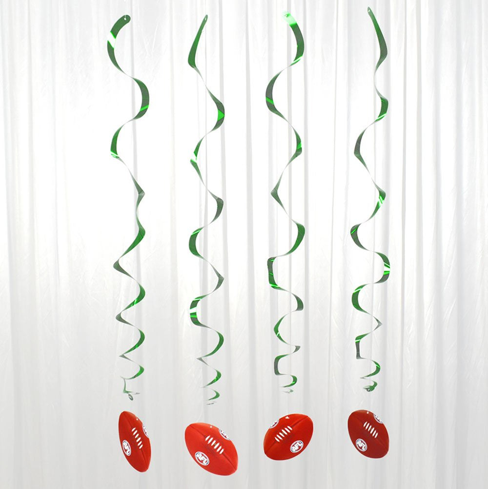 AFL Football Swirls - pack of 12