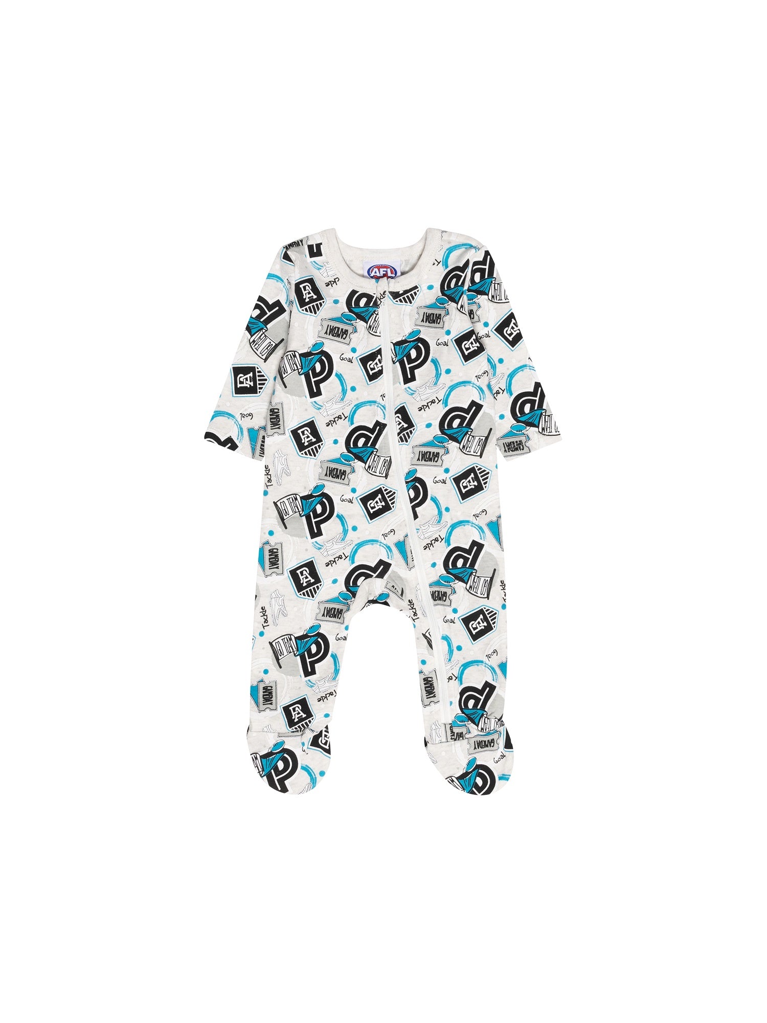 Port Adelaide Power Baby Go Romper