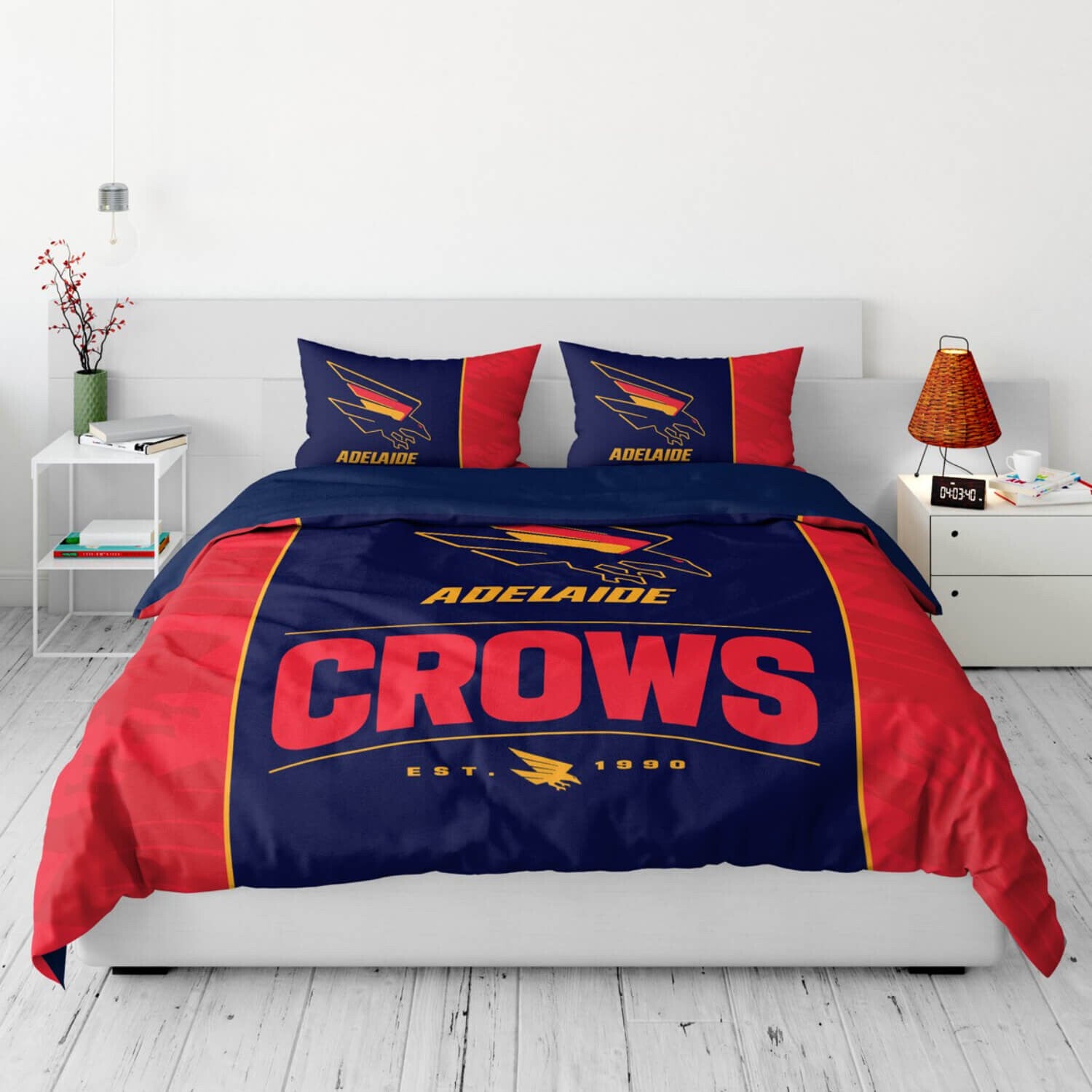 Adelaide Crows Queen Quilt Cover