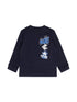 Carlton Blues Kids Multi Logo Long Sleeve Tee
