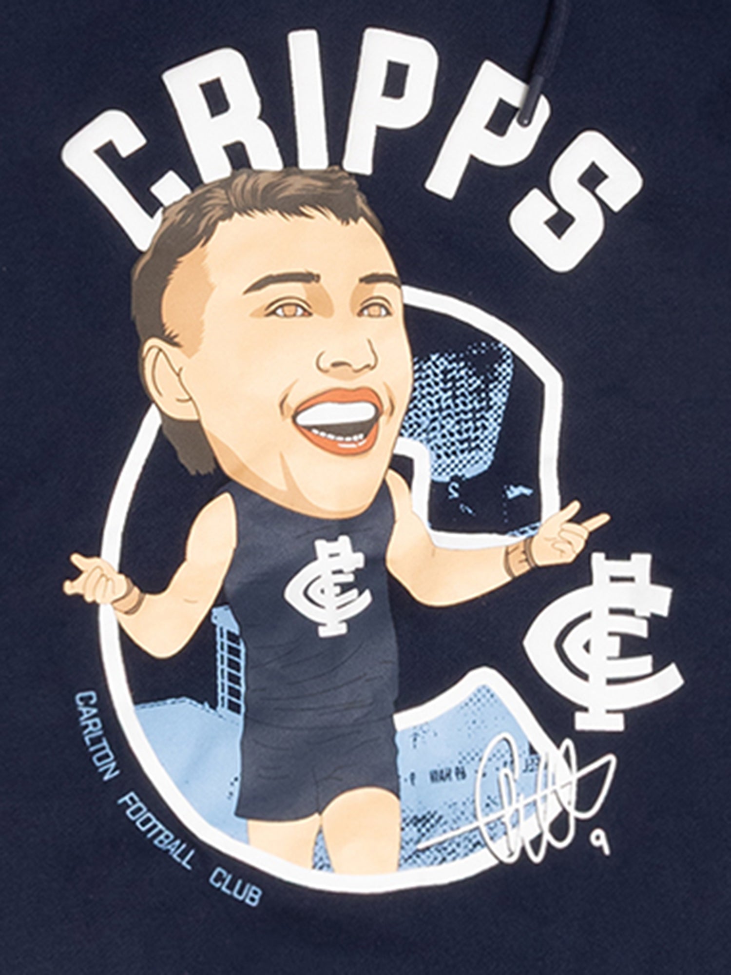 Carlton Blues - Patrick Cripps Youth Hoodie