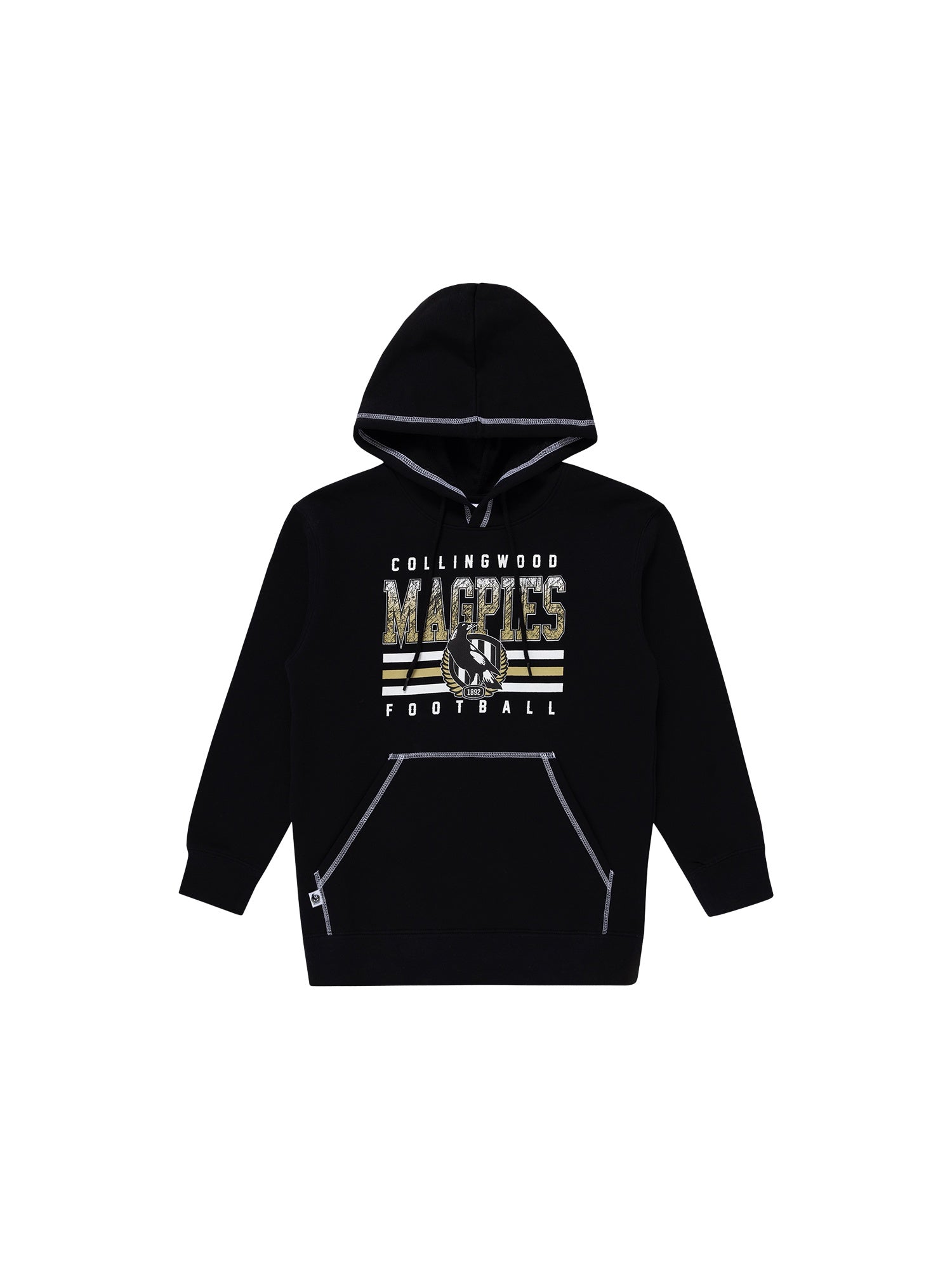 Collingwood Magpies Youth Sketch Hood