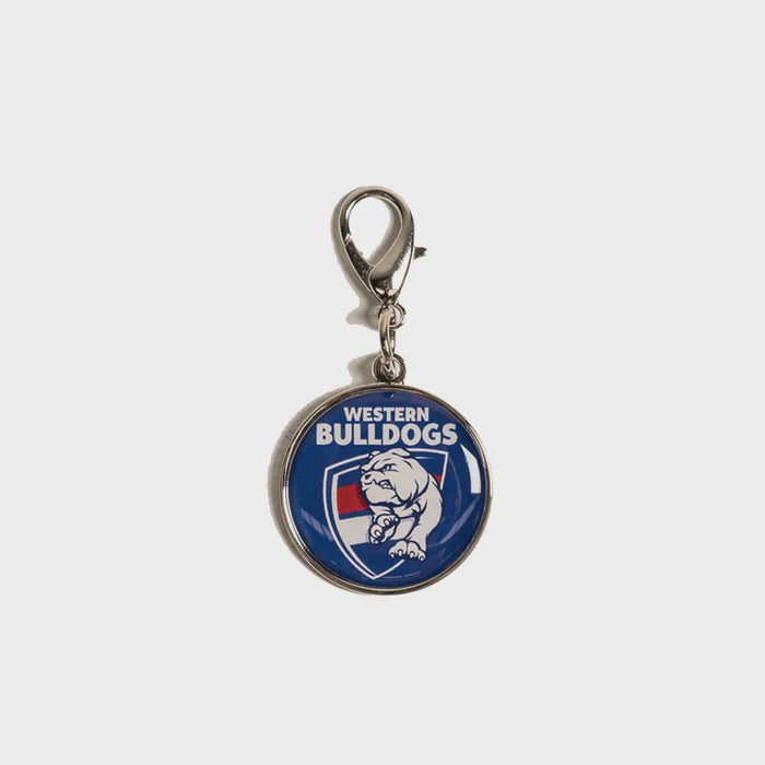 Western Bulldogs Round Pet Tag