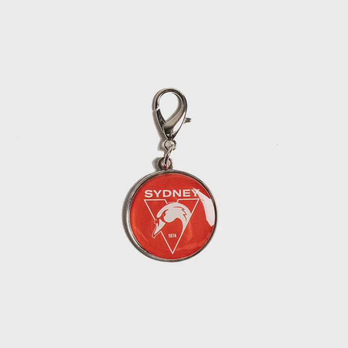 Sydney Swans Round Pet Tag