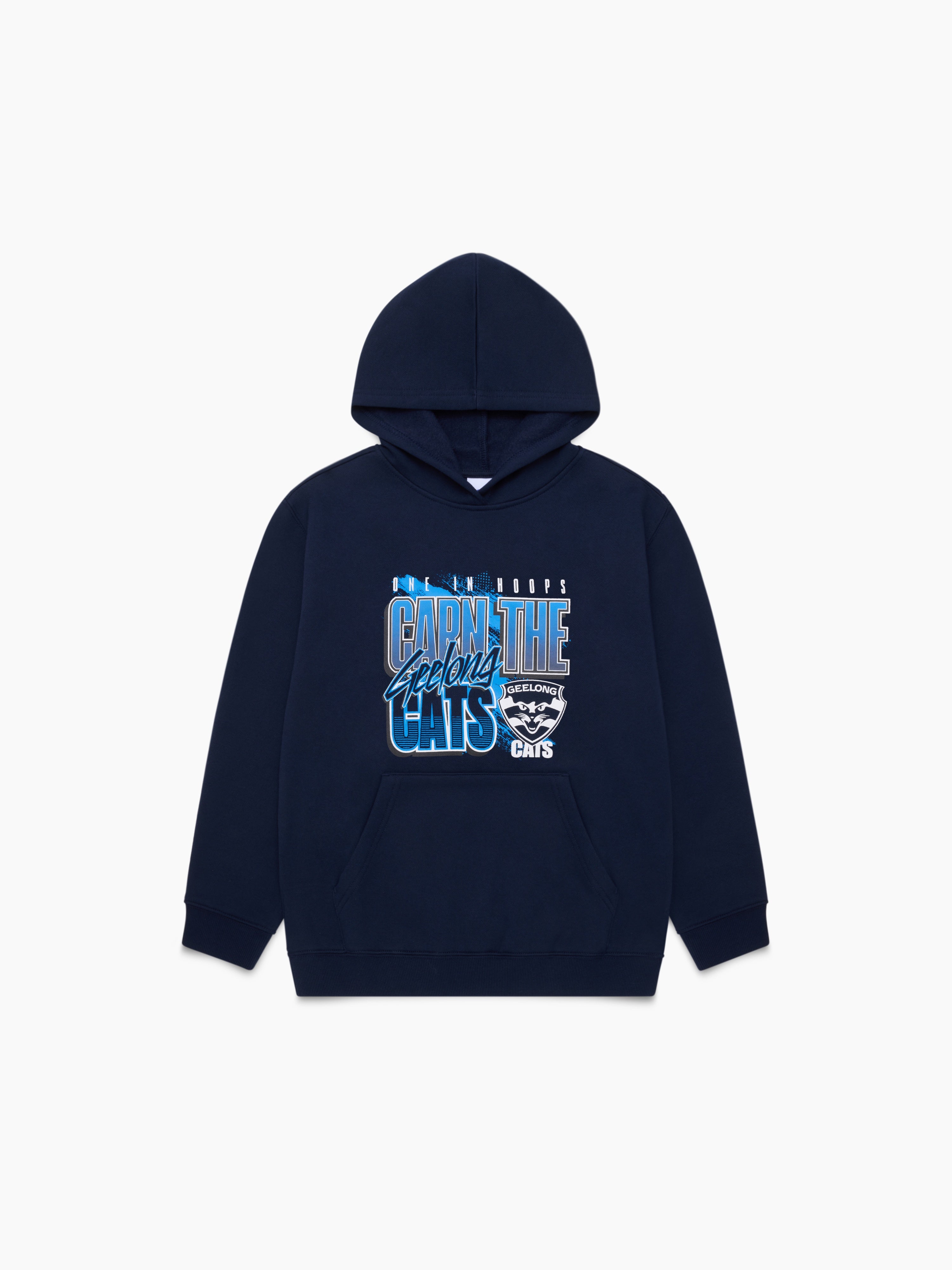 Geelong Cats Youth Graphic Hood