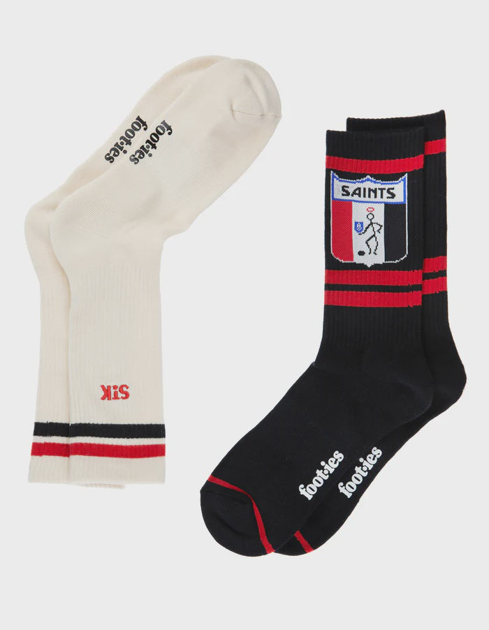 St Kilda Saints Sneaker Socks