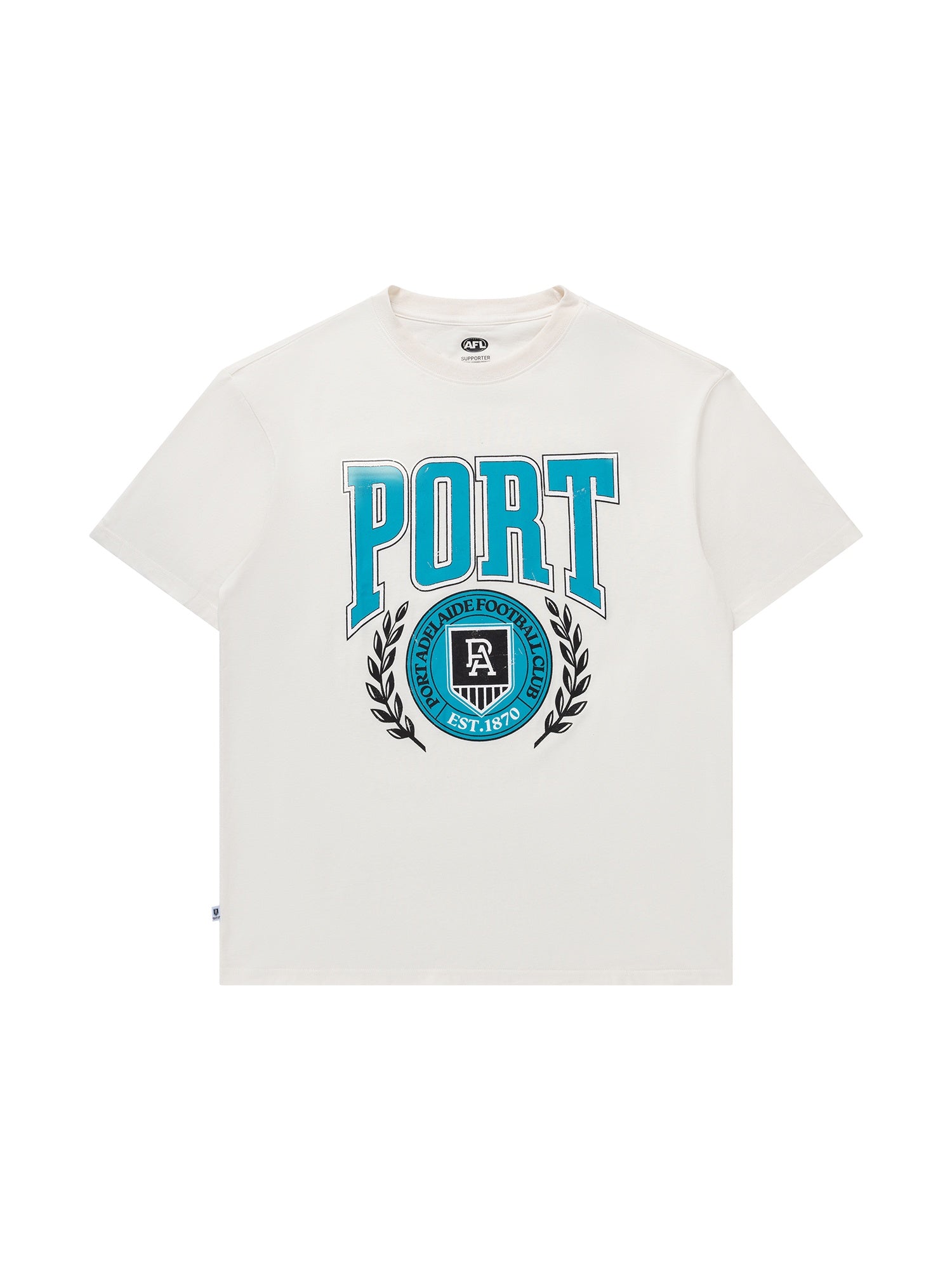 Port Adelaide Power Natural Graphic Tee