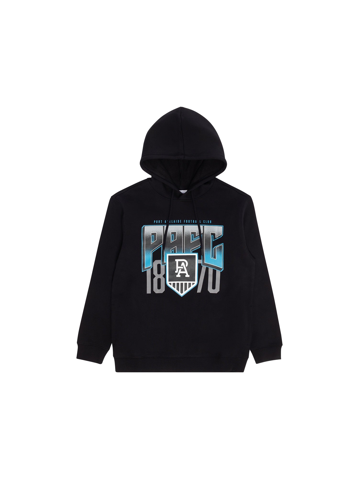 Port Adelaide Power Youth Supporter Hood- Black