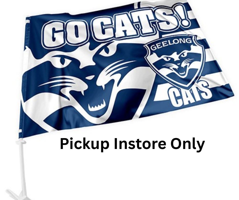 Geelong Cats Car Flag