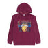 Brisbane Lions Youth Supporter Hood Maroon
