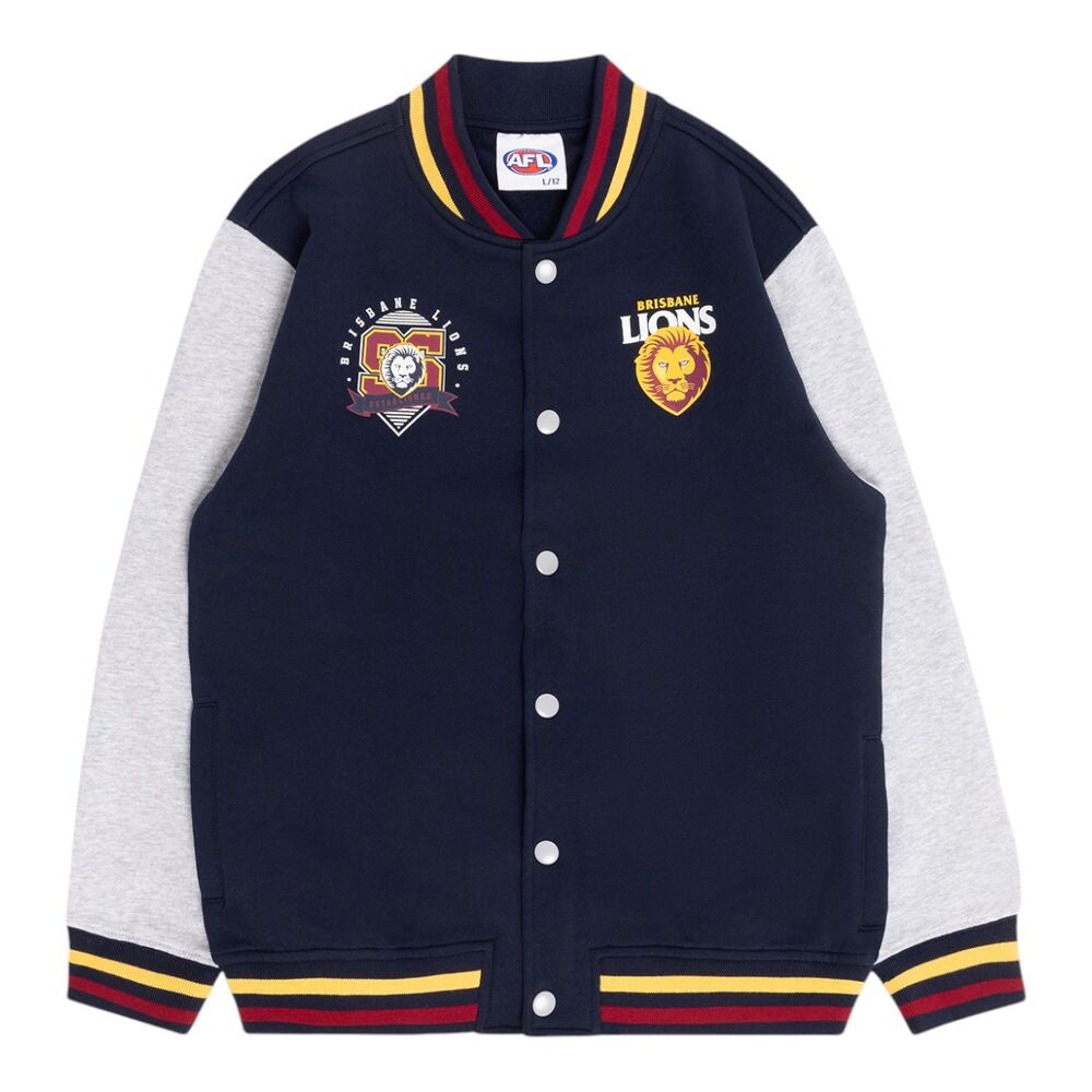 Brisbane Lions Youth Varsity Jacket