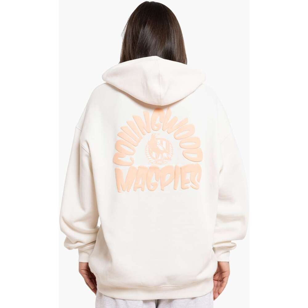 Collingwood Magpies Womens Puff Hood