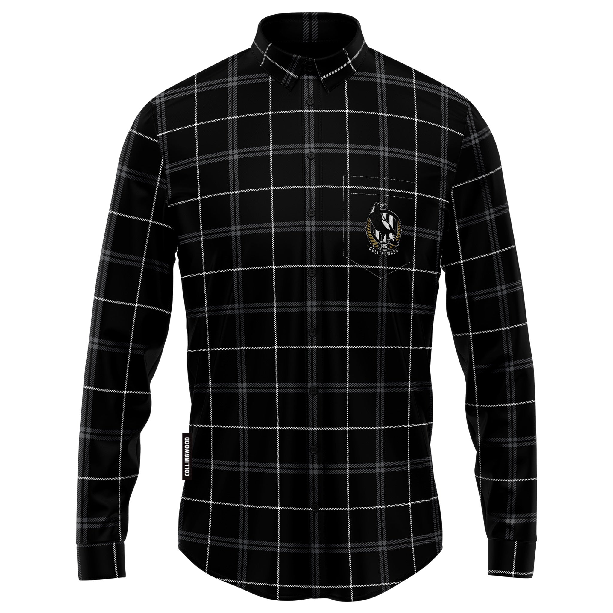 Collingwood Magpies Mustang Flannel Shirt