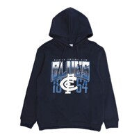 Carlton Blues Youth Supporter Hood Navy