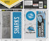 Cronulla Sharks Bumper Decals Sheet
