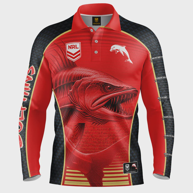 Dolphins Barracuda Fishing Shirt