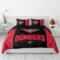 Essendon Bombers King Quilt Cover