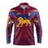 Brisbane Lions Youth Cyber Fishing Shirt