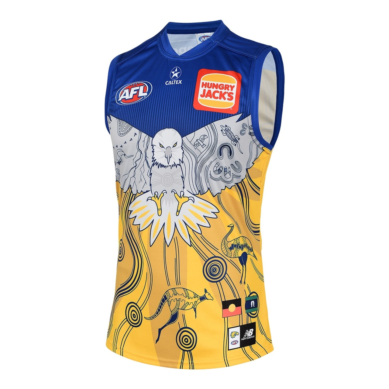 West Coast Eagles 2025 Indigenous Guernsey